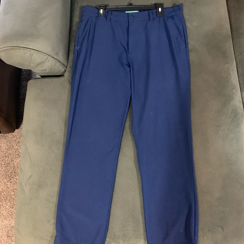Crown & ivy golf pant navy men size 36 32